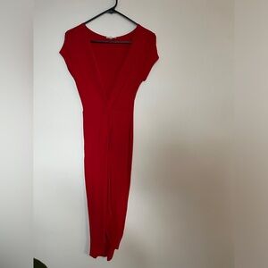 Rolla Coster Vibrant Red Maxi Dress
